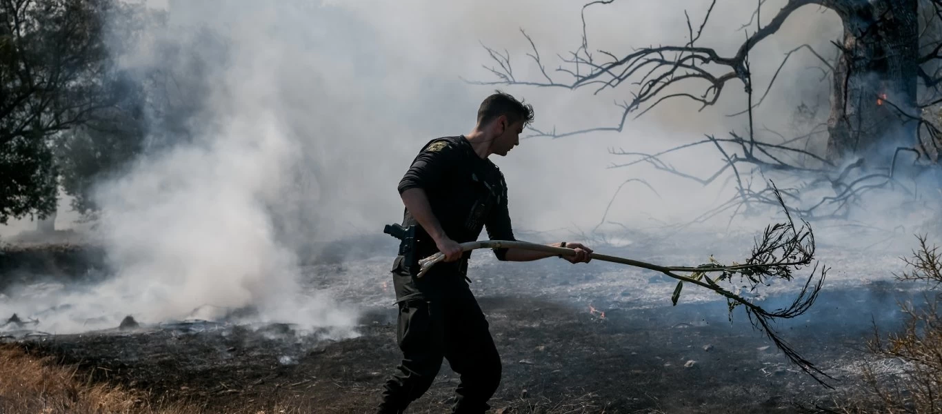 Φωτιά Εύβοια: Διακοπή ρεύματος σε τρεις οικισμούς